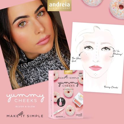 Andreia Professional Yummy Cheeks Kit €29.95
