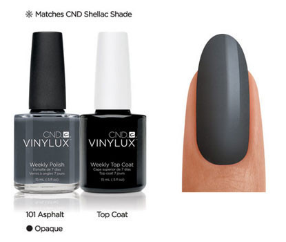 CND Vinylux Asphalt #101 €12