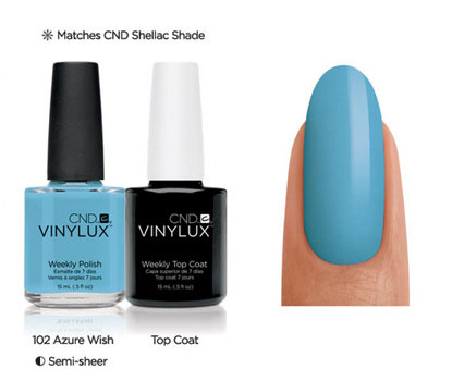 CND Vinylux Azure Wish #102 €12