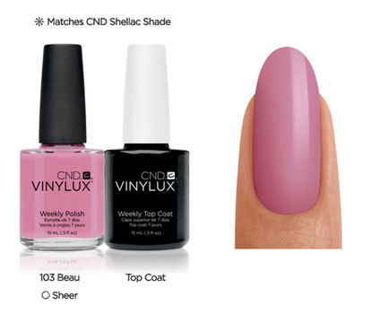 CND Vinylux Beau #103 €12