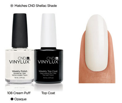 CND Vinylux Cream Puff #108 €12