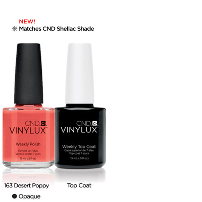 CND Vinylux Desert Poppy #163 €12