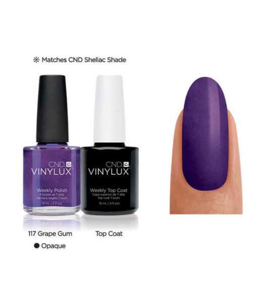 CND Vinylux Grape Gum #117 €12
