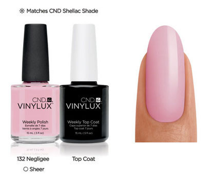 CND Vinylux Negligee #132 €12