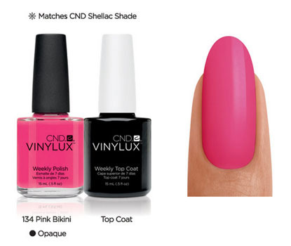 CND Vinylux Pink Bikini #134 €12
