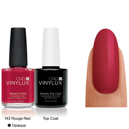 CND Vinylux Rouge Red #143 €12