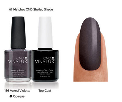 CND Vinylux Vexed Violette #156 €12