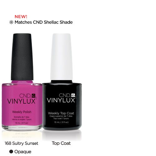 CND Vinylux Sultry Sunset #168 €12