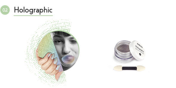 Andreia Professional Holographic Chrome Powder €7.95