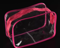 Clear Plastic Zipped Bag €1.95