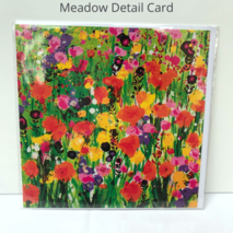 Detail card from Meadow with Orange Poppies Meadow card