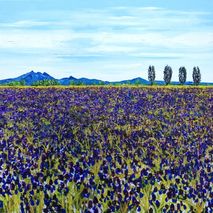 Iris Field Giclee Print