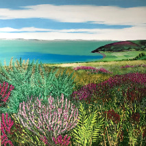 Overlooking Porlock II Becca Clegg Overlooking Porlock II