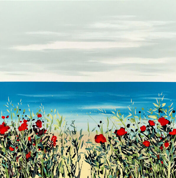 Poppies and Grasses Cromer 60cm