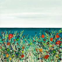 Petrol Sea Cromer Print Petrol sea cromer becca clegg
