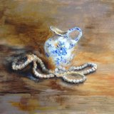 Small Jug with Pearls  SOLD