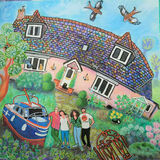 Commissioned painting by Bee Skelton