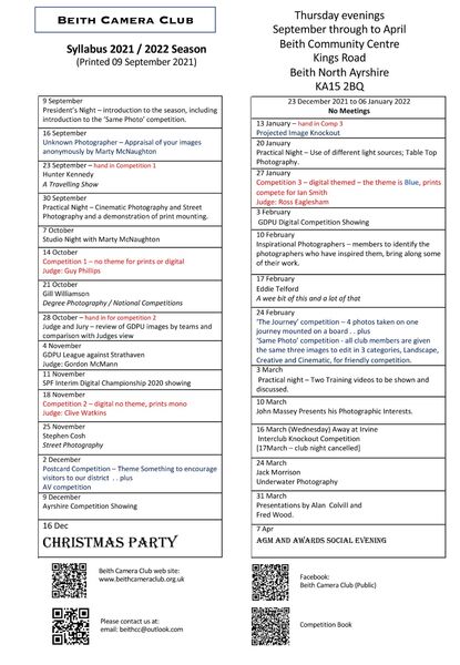 Syllabus 2021-22 9 sept21