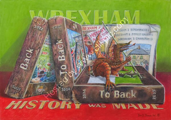 Back to Back to Back. Wrexham AFC's triple promotion.