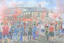 The Victory Parade. Wrexham AFC 2023 The Victory Parade. Wrexham AFC. 2023