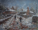 Late Snow 2013, West End Terrace, Ruabon