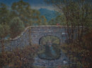 Llangollen Canal Oil on Board 16''x 12'' Framed