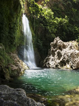 Ronda River Waterfall
