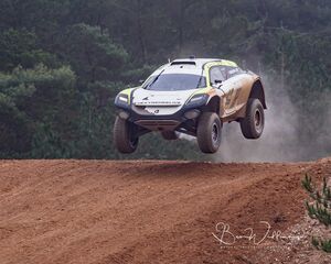 Michaela Ahlin Kottulinsky  powering towards the finish