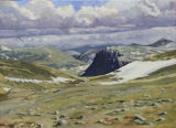 Carn Etchachan from the rim of Coire an t-Sneachda, Northern Cairngorms