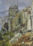 The Froggatt Pinnacle, Derbyshire