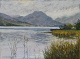 Rannerdale Knotts from Crummock Water, the Lake District