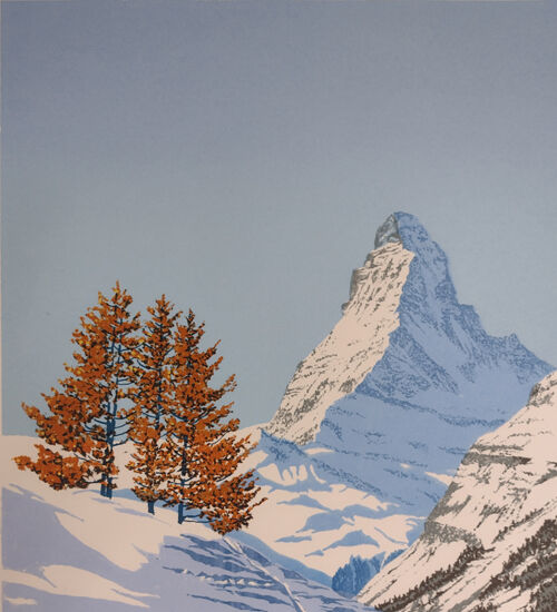 The Matterhorn looking towards the Hornli Ridge