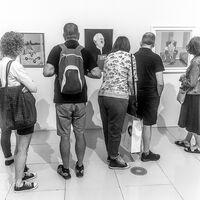 Pete McKee's Don't Adjust your Mind set Exhibition