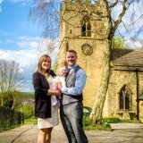 Neve's Christening at St Giles Church Killamarsh 2015
