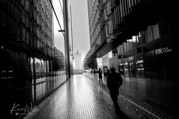 London Bridge toward Tower Bridge