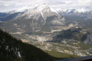 Banff from Sulphur mountain