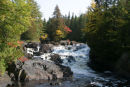 River view in Tremblant National Park, Quebec