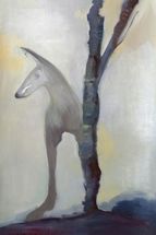 Stranded (2019) oil on jute 80cm x 54cm