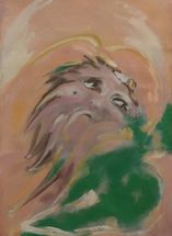 Sevres (The River God) (2019) 80cm x 54cm oil on canvas