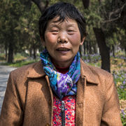 Woman, Qufu, Shandong province