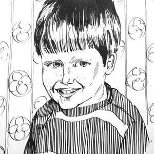 Matt pen and ink
