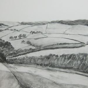 The road from Bodmin charcoal