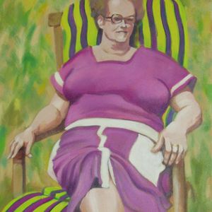 Doris oil on canvas