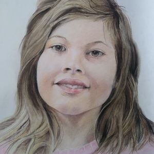 Lois coloured pencil