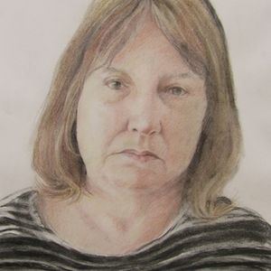 Janet coloured pencil
