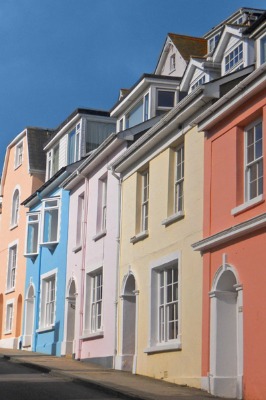 Parade of Colourful Houses