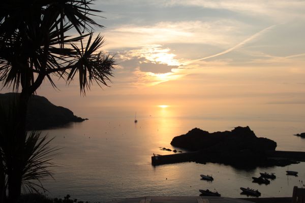 Sunset over the Cove