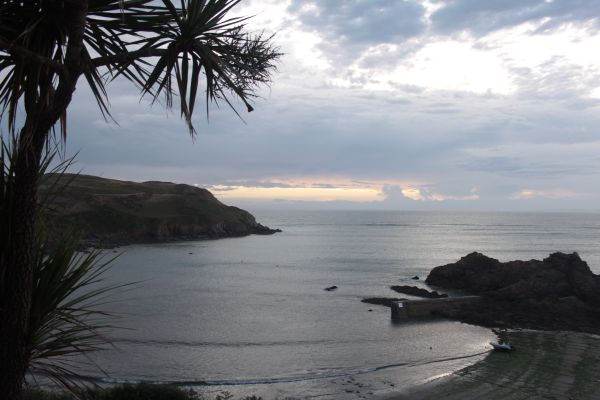 Calm Winter's Evening over the Cove
