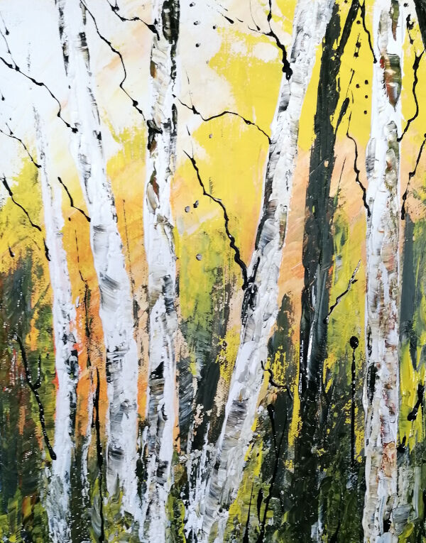 Five Birches