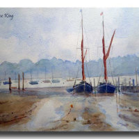 Barges at Wivenhoe